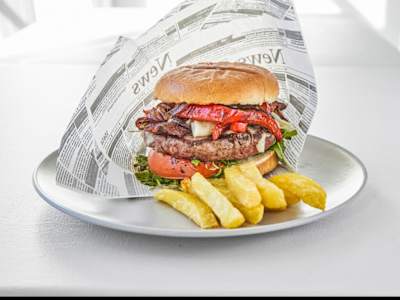 Burger de Vaca+patatas