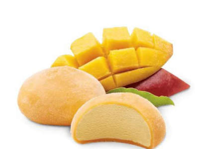 Mochi Cream mango, 2 piezas
