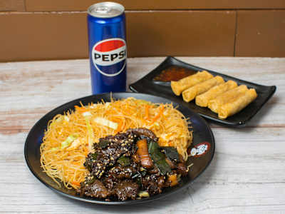 Menú Fideos Koreano