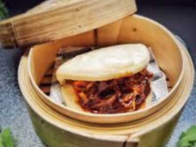 Pan bao cerdo(Al horno)
