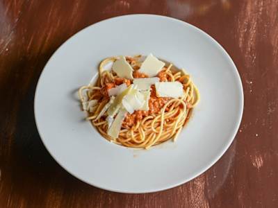 Espaguettis Boloñesa