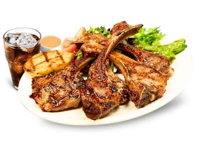 Menú Chuletillas de Cordero a la Parrilla