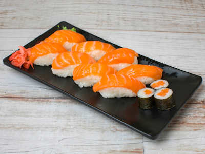 Menú Sushi & Maki de Salmón