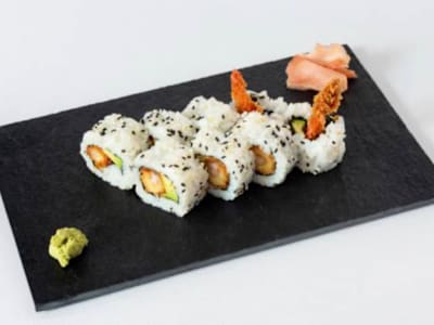 Dragon Roll,( 9 pzas)