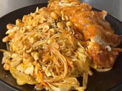 Menu Pad Thai Pechuga de Pollo