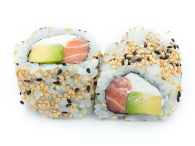 Cheese Salmón Roll, (9 pzas)