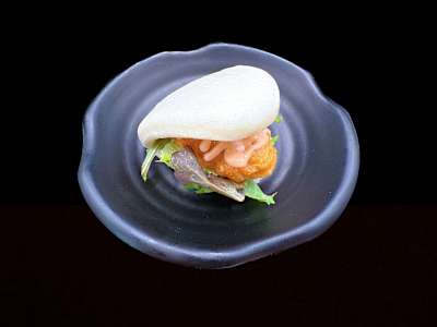 Bun bao de pollo (1p)