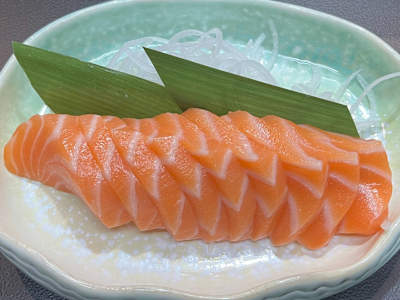Sashimi Salmón, 9 Cortes