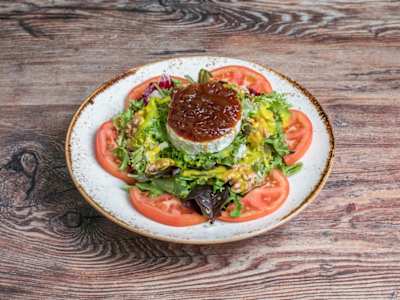 Ensalada de queso de Cabra