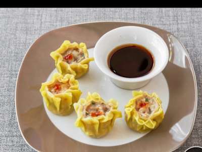 Dimsum Siumai al Vapor, 4 Piezas
