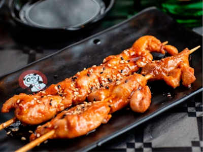 Yakitori de Pollo, 2 Piezas