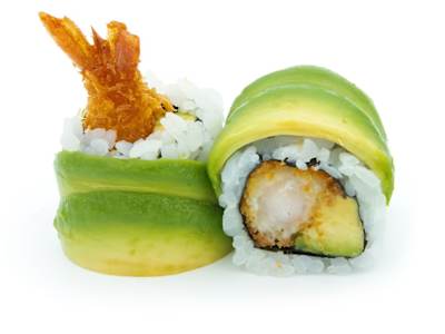Gamba Frita Uramaki, 8 piezas