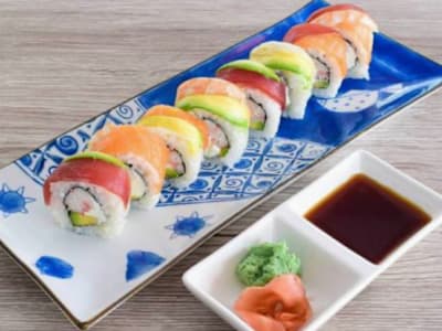 Arco Iris Roll, (8 pzas)