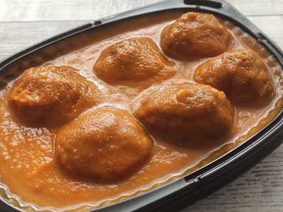 Albóndigas con Salsa de Carne