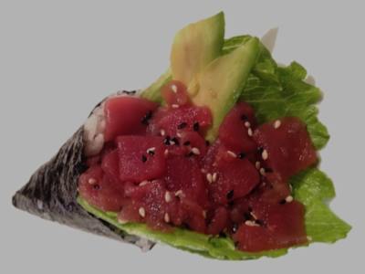 Temaki Atún Picante, 1 Unidad