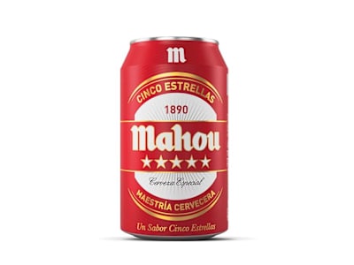 Cerveza Mahou Cinco Estrellas