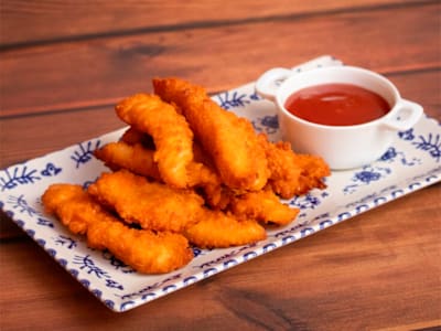 Tiras Fritas de Pollo, 6 Unidades