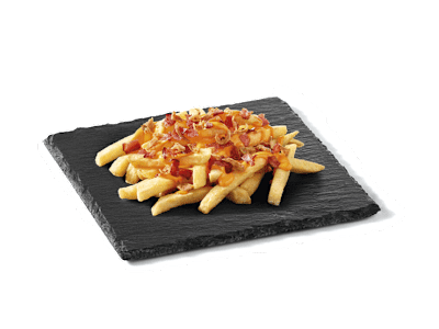 King Fries (+ Cheddar + Bacon + Cebolla)
