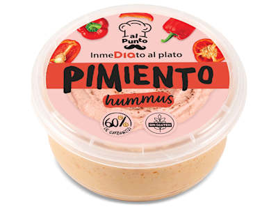 Hummus de pimiento Al Punto Dia tarrina 220 g