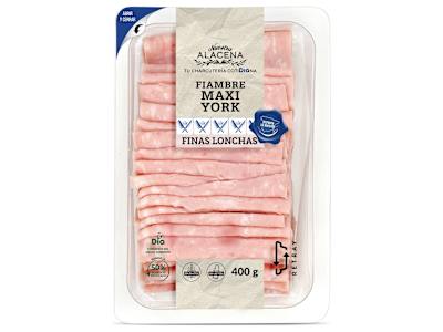 Fiambre maxi york Nuestra Alacena de Dia sobre 400 g