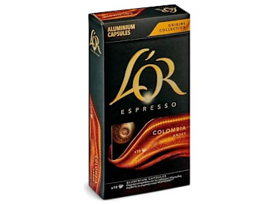 Café en cápsulas espresso Colombia L'Or caja 10 unidades