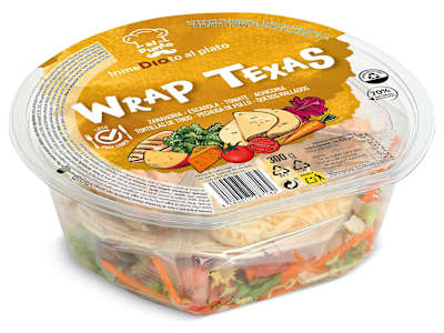 Ensalada wrap texas Al Punto Dia bandeja 300 g