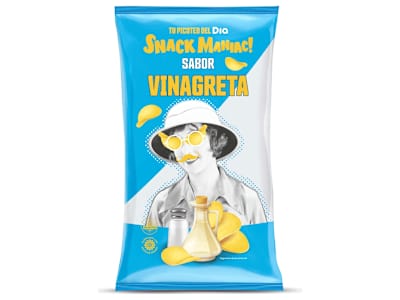 Patatas fritas a la vinagreta Snack Maniac de Dia bolsa 130 g