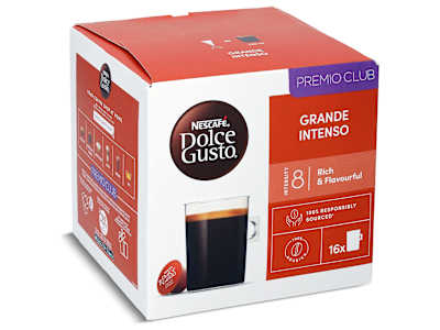 Café en cápsulas grande intenso Nescafé Dolce Gusto caja 16 unidades