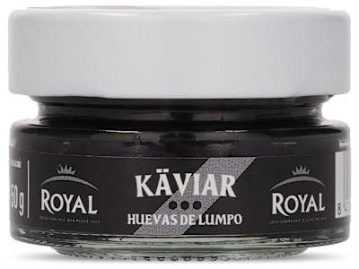 Huevas de capelán Royal frasco 50 g