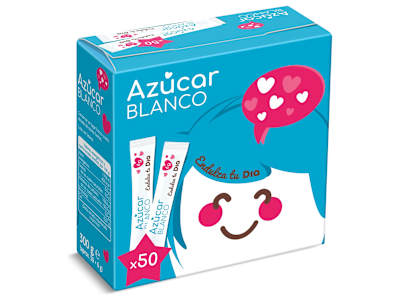 Azúcar blanco en sobres Dia caja 300 g