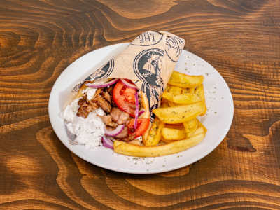 Menú Pita Pocket Gyros de Pollo