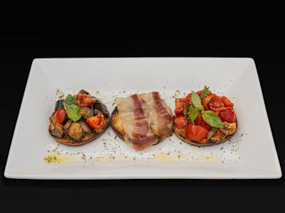 Tris di Bruschette