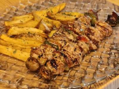 Brotxetas de Pollo con salsa de Coca cola