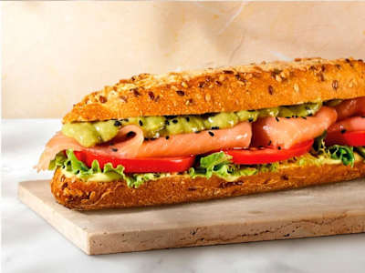 Salmón Guacamole