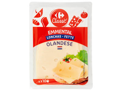 Carrefour Classic Emmental Olandese Fette 200 g