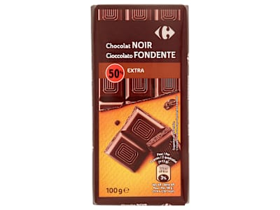 Carrefour Cioccolato Fondente 50% Extra 100 g
