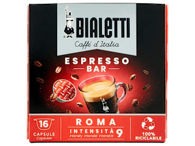 Bialetti Caffè d'Italia Espresso Bar Roma 16 Capsule 112 g