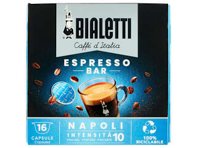 Bialetti Caffè d'Italia Espresso Bar Napoli 16 Capsule 112 g