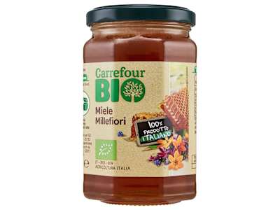 Carrefour Bio Miele Millefiori 400 g