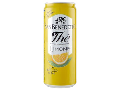 San Benedetto Thè Limone lattina sleek 0,33 L