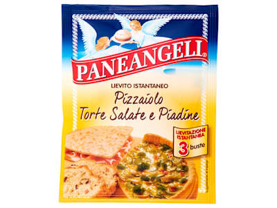 PANEANGELI Lievito Istantaneo Pizzaiolo Torte Salate e Piadine 3 x 15 g