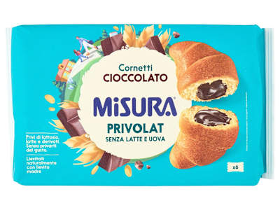 Misura Privolat 6 Cornetti Cioccolato 298 g
