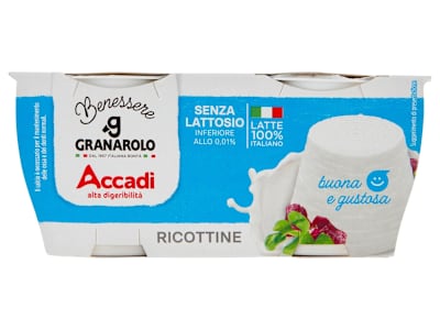 Accadì Benessere Ricottine 2 x 100 g
