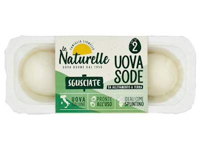 le Naturelle 2 Uova Sode Sgusciate 80 g
