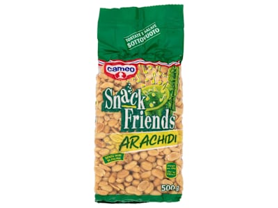 cameo Snack Friends Arachidi Tostate e Salate Sottovuoto 500 g