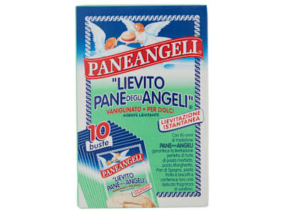 PANEANGELI "Lievito Pane degli Angeli" Vaniglinato per Dolci 10 x 16 g