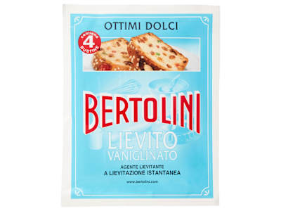 Bertolini Lievito Vaniglinato 4 x 16 g