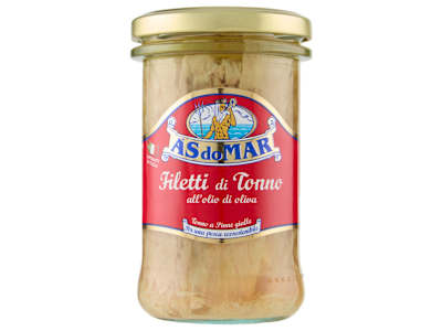 Asdomar Filetti di Tonno all'olio di oliva 250 g
