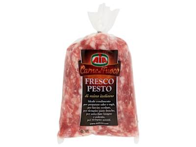 Aia Carne al Fuoco Fresco Pesto di suino italiano 0,300 kg