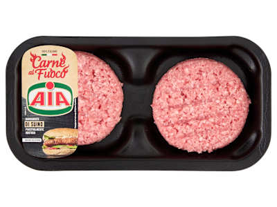 Aia Carne al Fuoco Hamburger di Puro Suino 0,200 kg